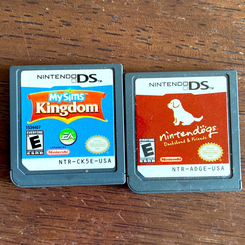 Two (2) Nintendo DS Games